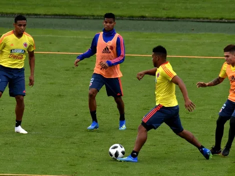 Con la mente en Senegal: Colombia regresó a los entrenamientos