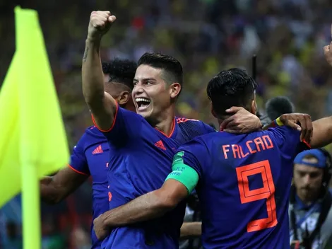 James: "Estoy feliz por Falcao, espero que haga muchos más goles"