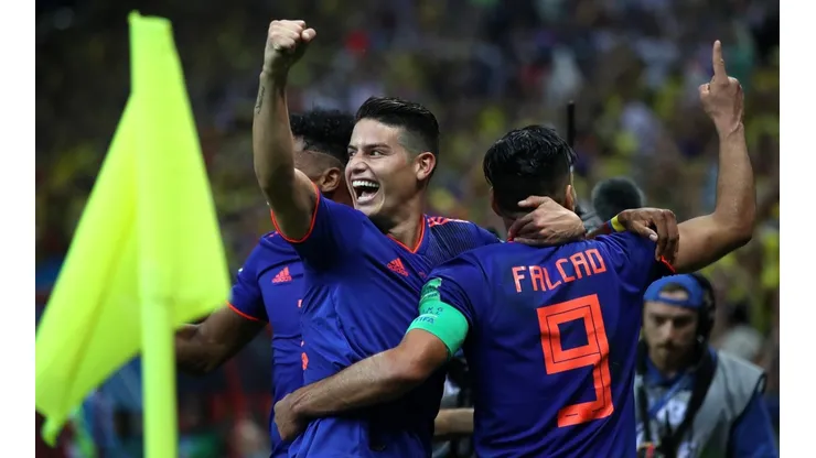 James: "Estoy feliz por Falcao, espero que haga muchos más goles"