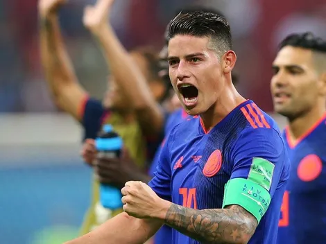 El mensaje de James recién salido del campo de juego