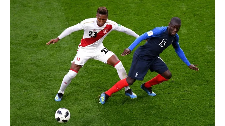Pedro Aquino aseguró que su mejor partido en Perú fue ante Francia. (Foto: Getty)