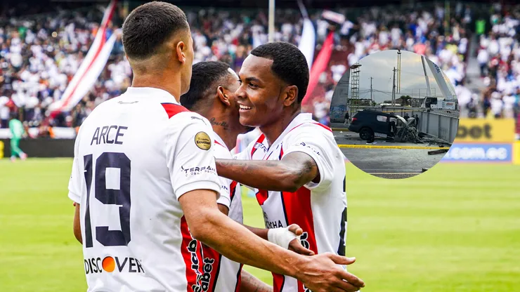 El grave accidente que protagonizó un jugador de Liga de Quito