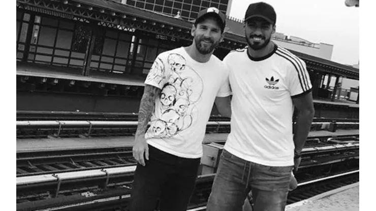 Messi y Suárez en sus vacaciones