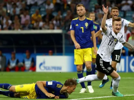 Reus le devolvió la vida a Alemania, que empezó con todo el segundo tiempo