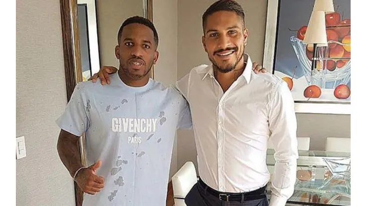 SIEMPRE JUNTOS. La foto que subió Paolo Guerrero junto a Jefferson Farfán.