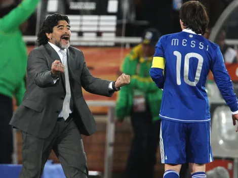 Maradona elogió a Messi y criticó al resto del plantel de Argentina