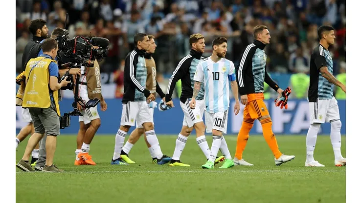 Decepción en la Selección Argentina.