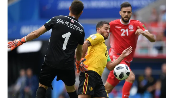 Golazo de Hazard ante Tunez.