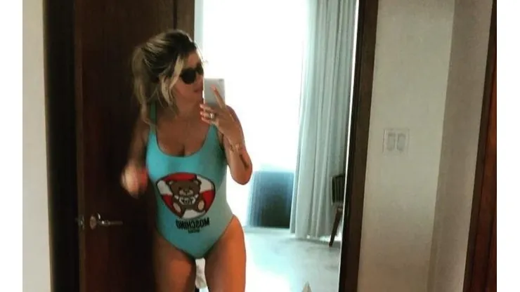 Wanda Nara, toda una bomba.