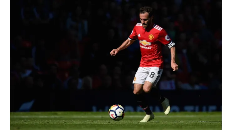 Foto de Mata, jugador de Manchester United.