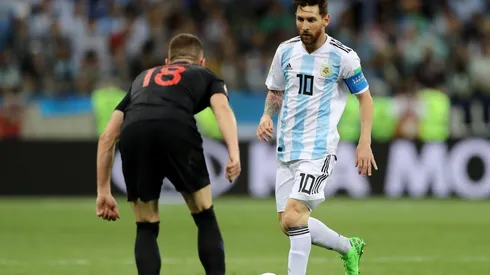 Messi frente a Rebic