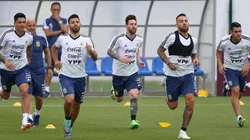 Entrenamiento de la Selección Argentina