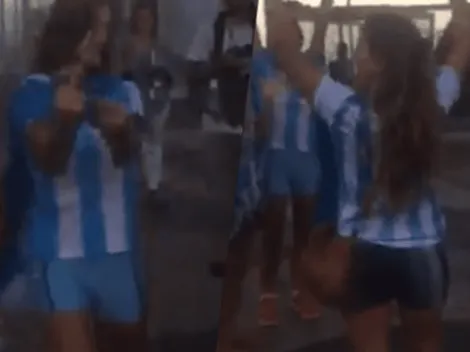 Implacable trolleo de hinchas mexicanos a un grupo de argentinas