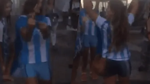 Hinchas argentinas, foco de burlas mexicanas.