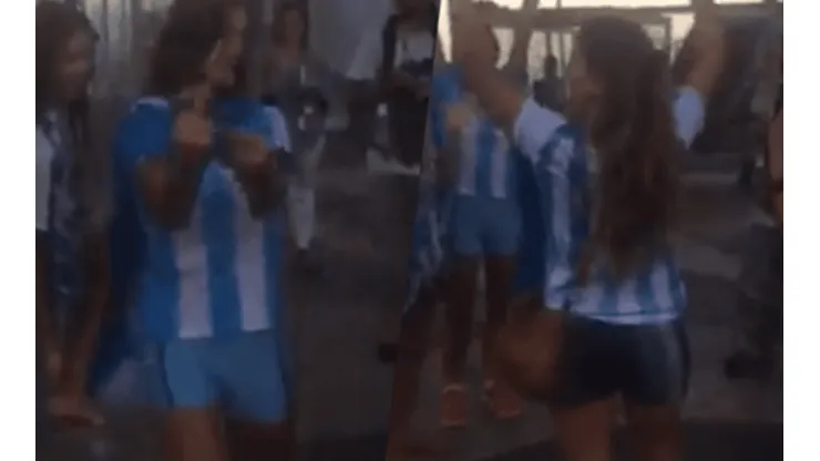 Hinchas argentinas, foco de burlas mexicanas.