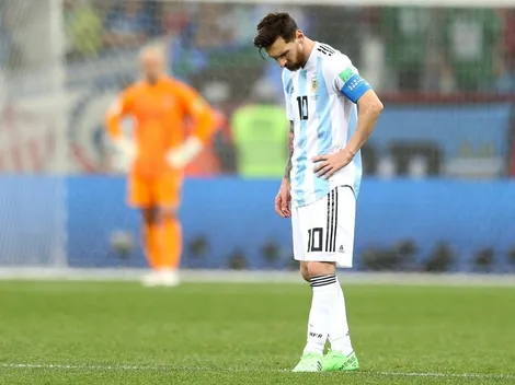 Así vivió Messi el triunfo de Nigeria sobre Islandia