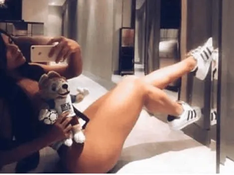 Suzy Cortez se desnudó para felicitar a Coutinho por su gol a Costa Rica