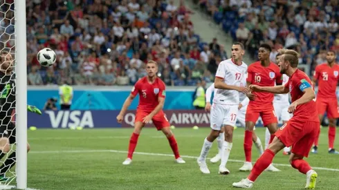 Harry Kane marcó los dos goles de Inglaterra (Foto: Getty).
