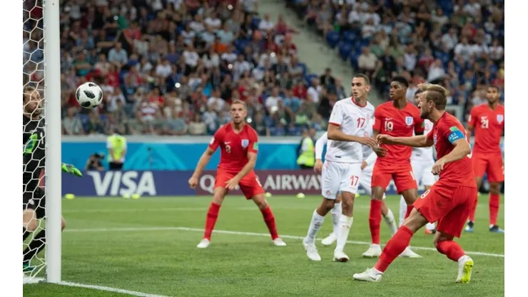 Harry Kane marcó los dos goles de Inglaterra (Foto: Getty).