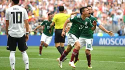 Lozano marcó el gol que dio la sorpresa del Mundial de Rusia 2018.