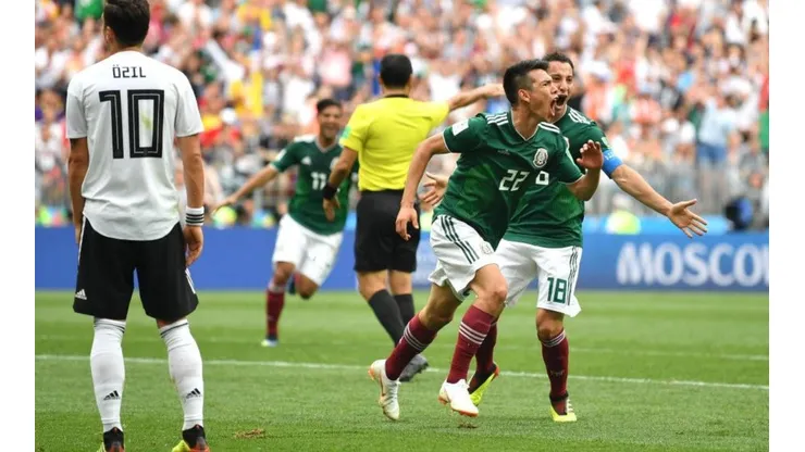 Lozano marcó el gol que dio la sorpresa del Mundial de Rusia 2018.