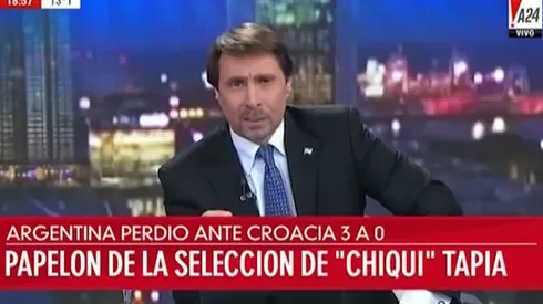 Feinmann se enojó y atacó a todos. No se salvó nadie.