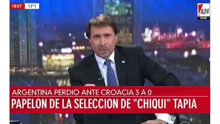 Feinmann se enojó y atacó a todos. No se salvó nadie.