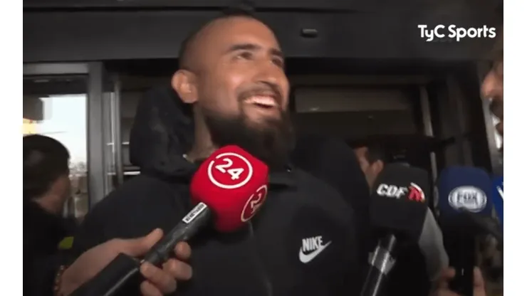 Foto de Arturo Vidal, jugador de la Selección de Chile