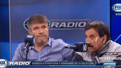 Roberto Leto, muy enojado por la derrota.