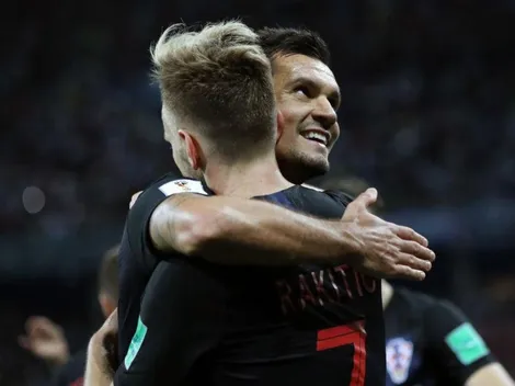 La felicidad de Rakitic tras la histórica victoria