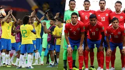 Costa Rica y Brasil ya preparan sus equipos para un duelo clave
