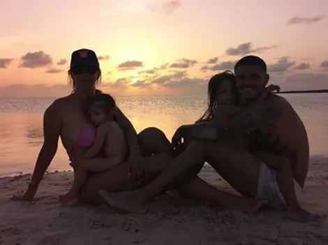 Le salió redondo: mientras Argentina sufre en Rusia, Icardi vive de vacaciones