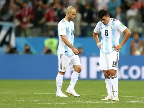 La insólita actitud de Mascherano en el tercer gol de Croacia