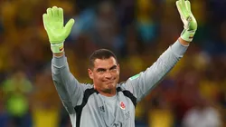 Mondragón expresó su bronca por los disturbios de algunos hinchas colombianos.