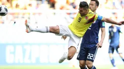 Falcao vive como una final el partido contra Polonia.