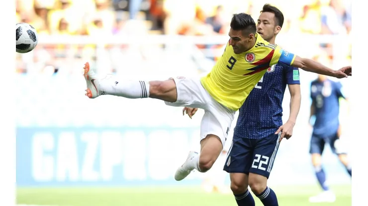 Falcao vive como una final el partido contra Polonia.