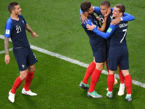 Pese al empuje de Perú, el gol de Mbappé fue la jugada del partido