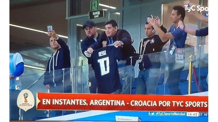 Maradona en el Mundial