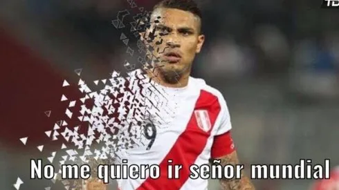 ADIÓS, PAOLO. Guerrero se quedó sin Mundial y en las redes lo saben (Foto: TDMas).