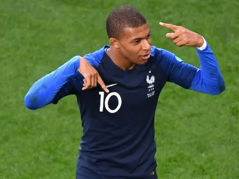 Mbappé sigue festejando y subió una imagen luego de eliminar a Perú