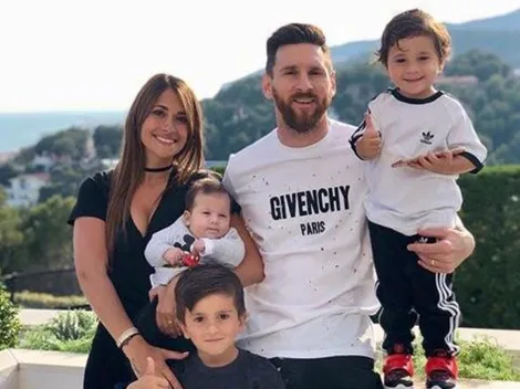 Foto de su hijo menor y todas las fuerzas: el mensaje en Instagram de Antonella para Messi