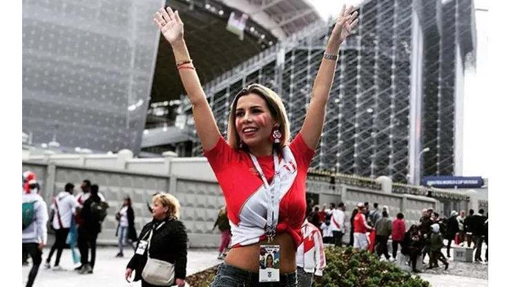 Grethel Benavides, la nueva novia que tiene la Selección de Perú en Rusia