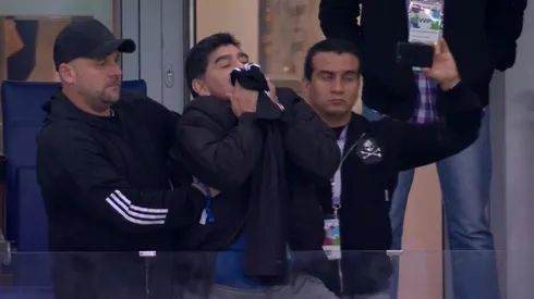 El Diego besa la de Messi