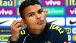 EL CAPITÁN. Ahora a Thiago Silva le será la hora de llevar la cinta en el Mundial con Brasil (Foto: Getty).