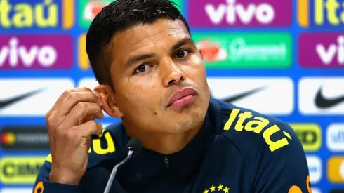 EL CAPITÁN. Ahora a Thiago Silva le será la hora de llevar la cinta en el Mundial con Brasil (Foto: Getty).