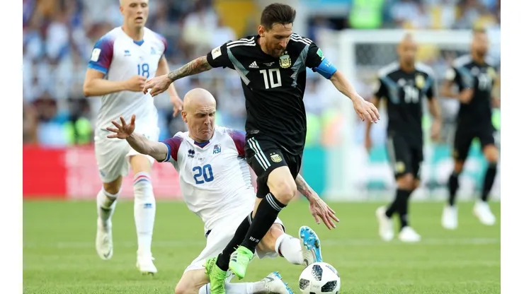 JUEGA EL DIEZ. Lionel Messi busca cambiar su imagen y la de Argentina este jueves ante Croacia (Foto: Getty).