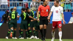 Dinamarca se llevó un empate ante Australia, que mereció mejor suerte