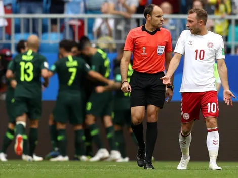 Dinamarca se llevó un empate ante Australia, que mereció mejor suerte