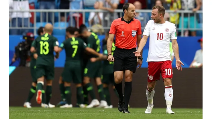 Dinamarca se llevó un empate ante Australia, que mereció mejor suerte
