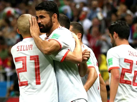 De rebote y contra Irán: Diego Costa hizo el gol más fácil de su vida